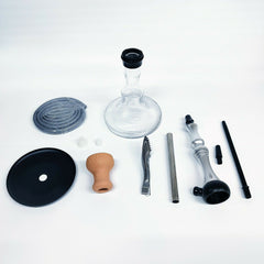 Shisha Pipe - Alpha X Deluxe German Engineered Shisha Hookah Set with 150cm Silicon Hose