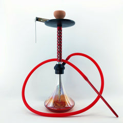 German Stemulator Shisha Hookah Set Cafe Style with 150cm Silicon Hose
