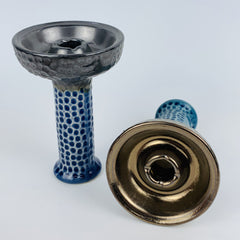 Oblako One-Hole Shisha Bowl Ceramic Hookah Top Head Funnel Narghile Hookah Bowl