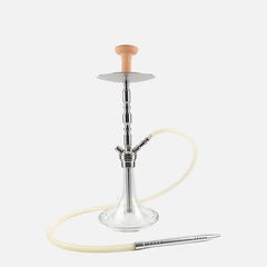 German Deluxe Stainless Steel Glass Shisha/Hookah
