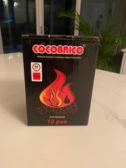 Cocobrico 100% Premium Coconut Charcoal Shisha Hookah Pipe