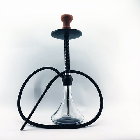 German Stemulator Shisha Hookah Set Cafe Style with 150cm Silicon Hose