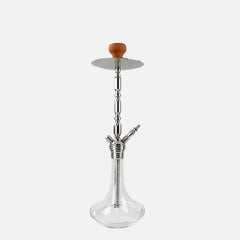 German Deluxe Stainless Steel Glass Shisha/Hookah