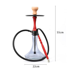 Alpha X Russian Shisha Hookah Pipe - OEM Quality - Limited Stock Stainless Steel