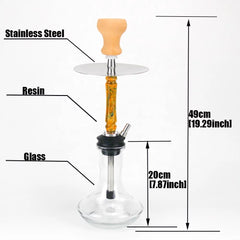 Russian Comic Shisha - Hookah Set